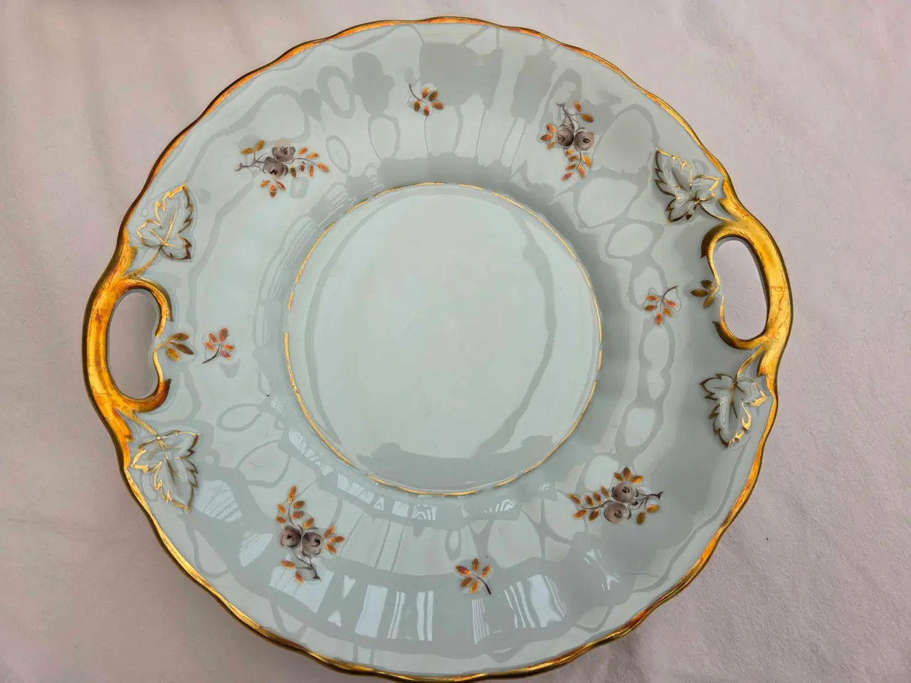 Billede 6 - Københavns porcelæns malere kaffestel Brun Rose.