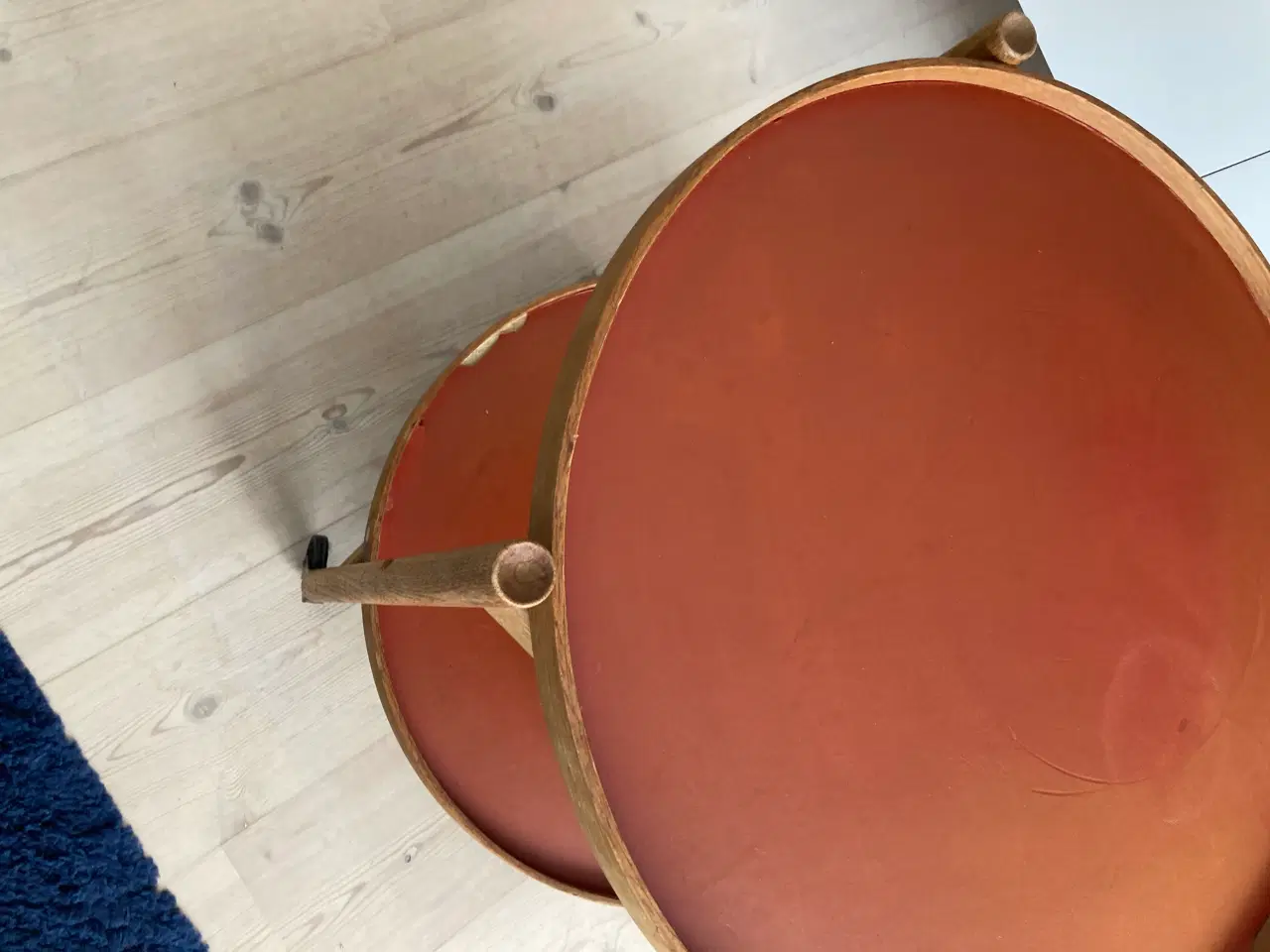 Billede 4 - Teaktræ bakkende fra bølling