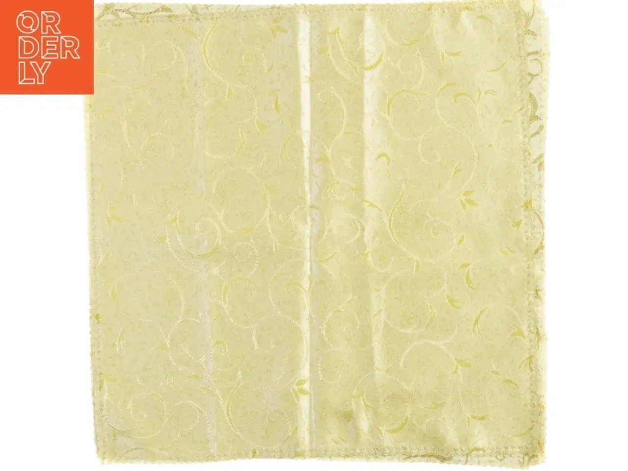 Billede 3 - Servietter med broderede detaljer (str. Cirka 47 x 47 cm)