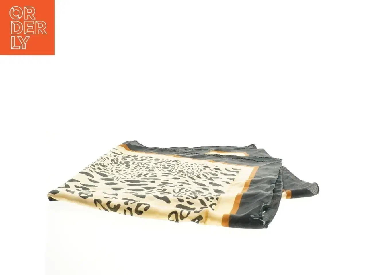 Billede 2 - Leopard mønstret tørklæde (str. 69x70 cm)