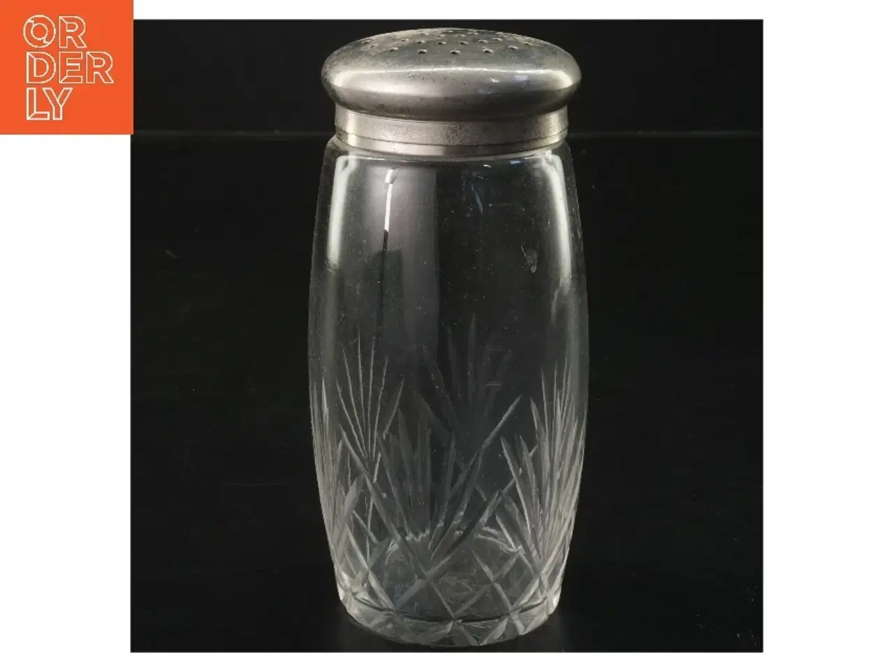 Billede 1 - Glas sukker bøsse (str. 14 cm)