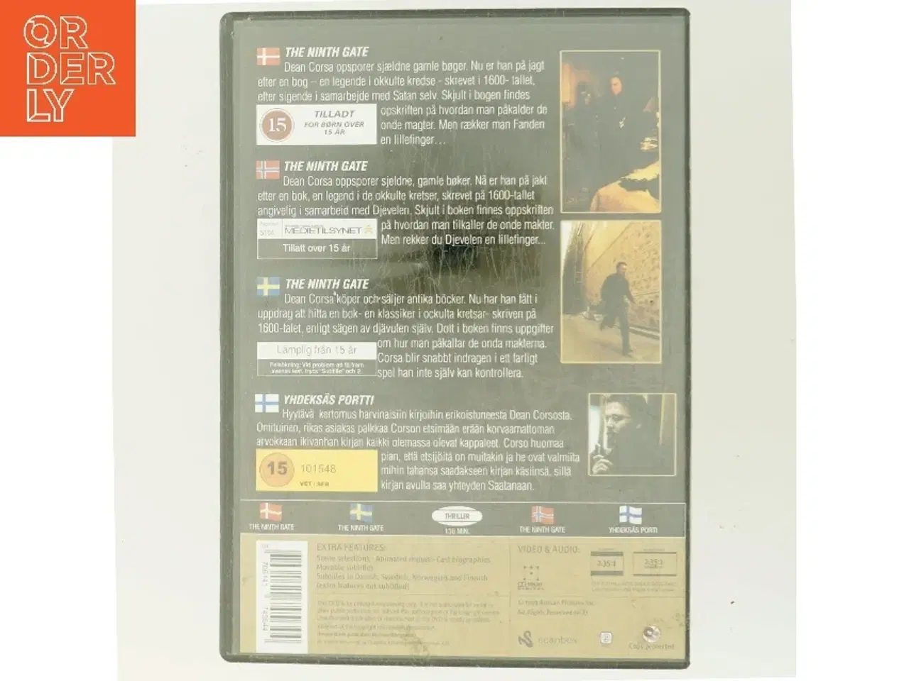 Billede 3 - Ninth Gate med Johnny Depp (DVD)