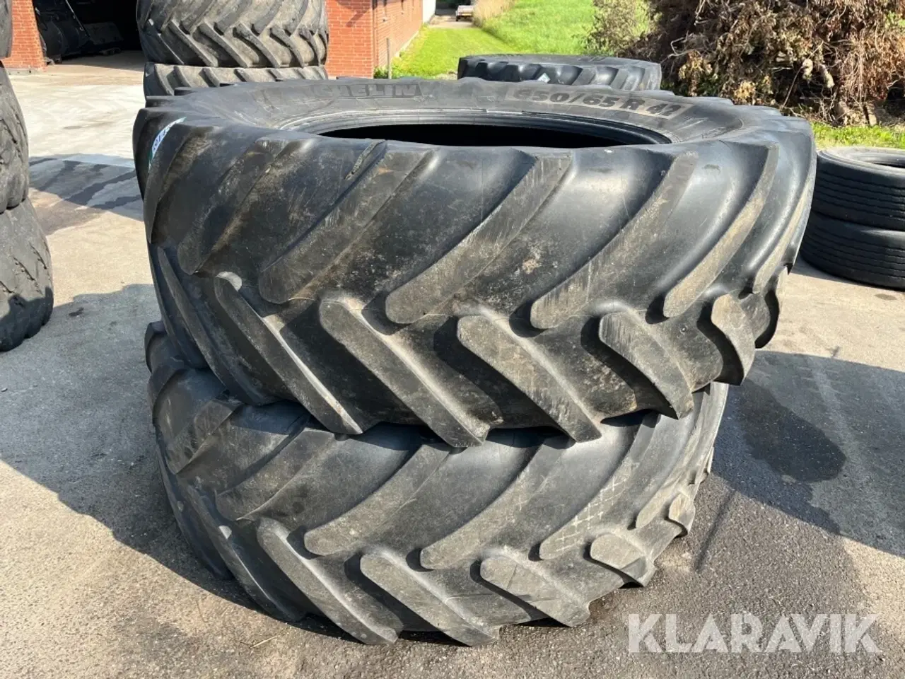 Billede 1 - Traktordæk Michelin Multibib 650/65R42