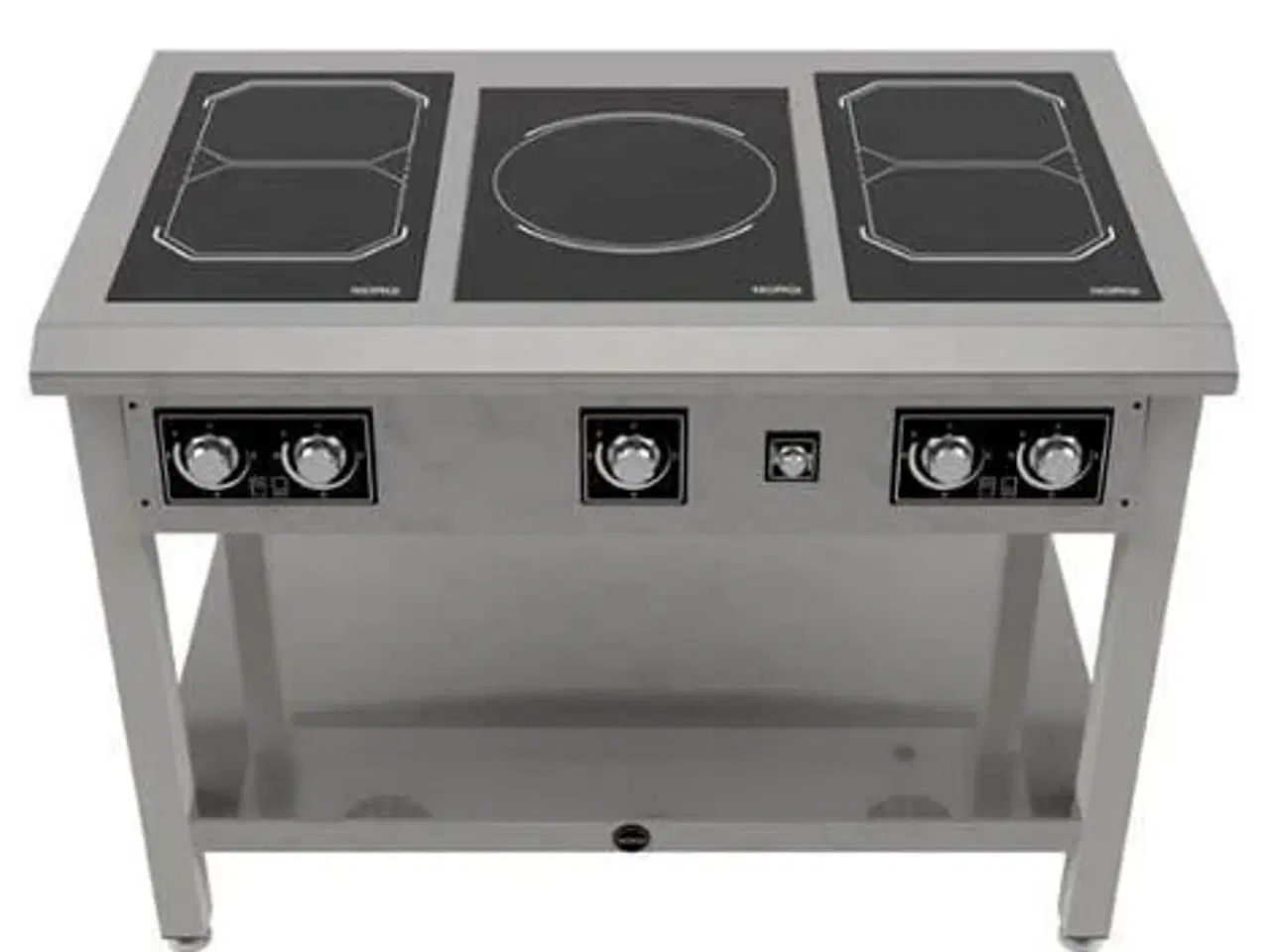 Billede 1 - NorQi Induktionsbord, 5 zoner SPIN05 - Demo