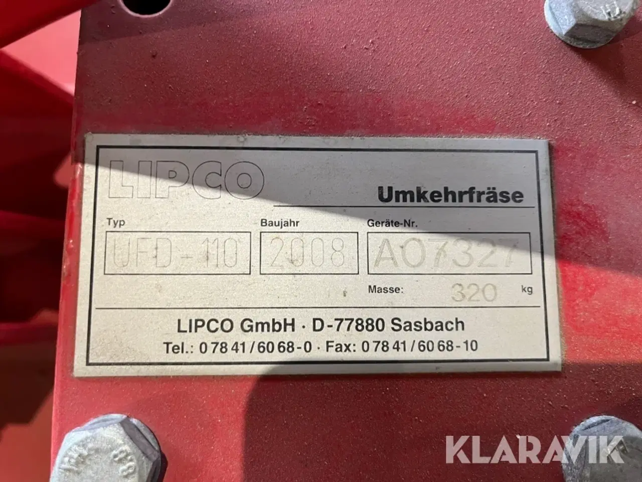 Billede 5 - Stennedlægger Lipco UFD-110