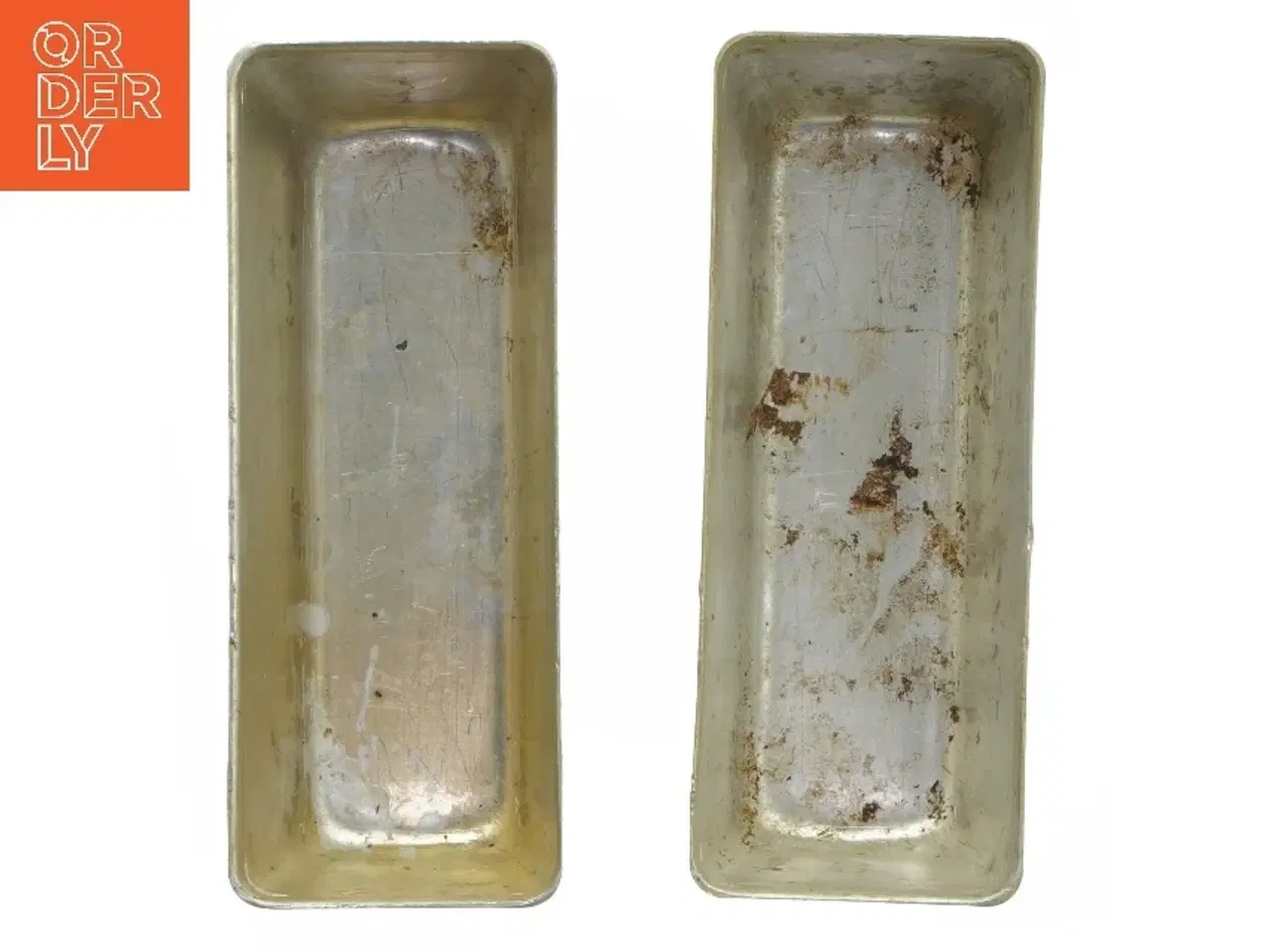 Billede 3 - To brødforme i aluminium fra Høyang (str. 6x18x7 cm)