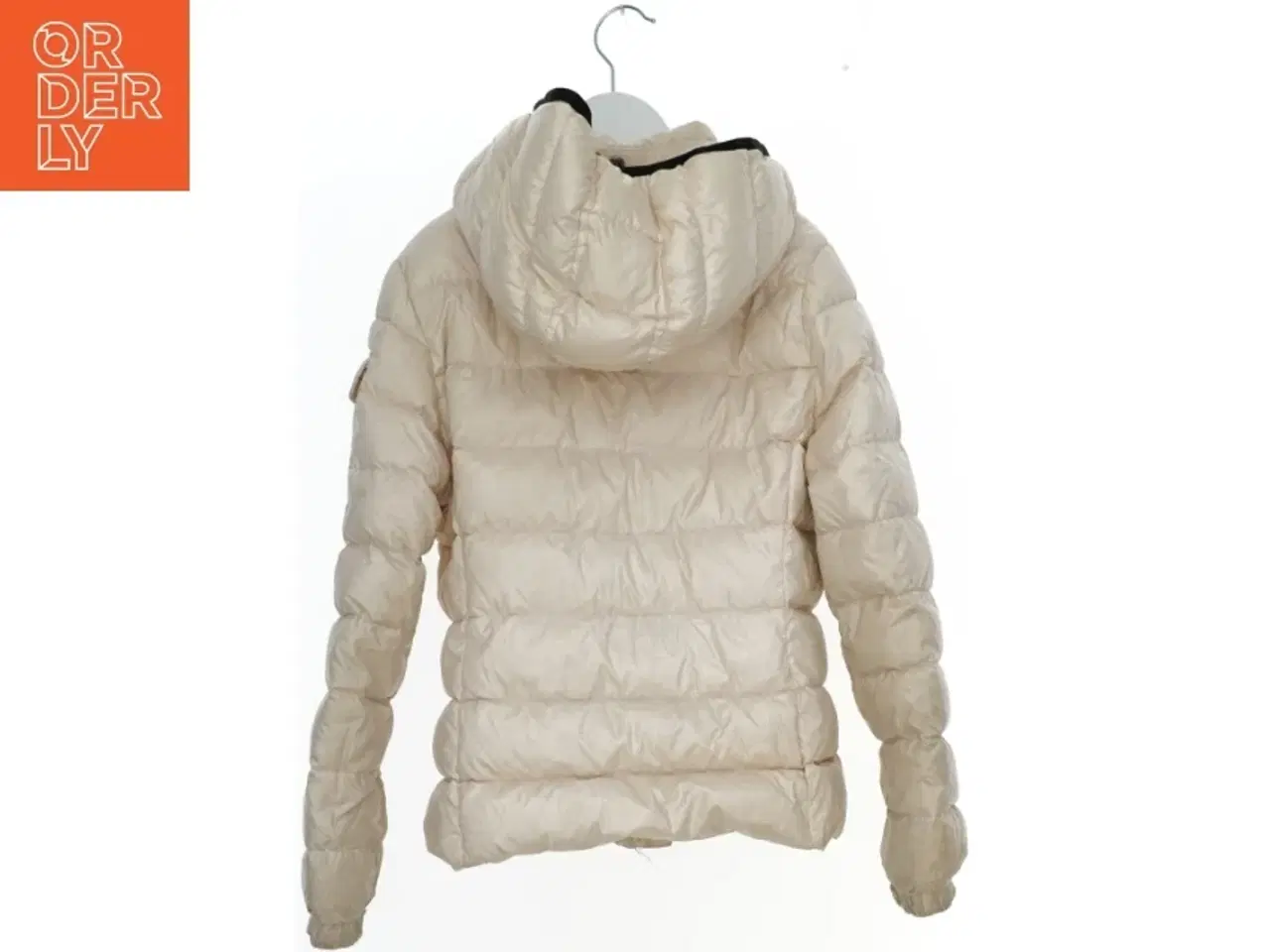 Billede 2 - Moncler. Lysebrun vindjakke med hætte fra Moncler (str. 140)