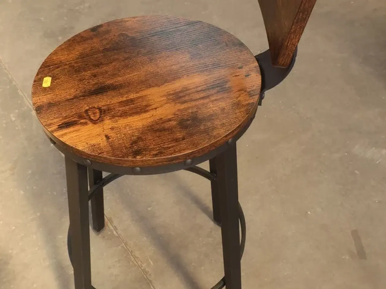Billede 2 - Bar/café højstol i vintage industrielt design. RAW58 MARIO.
