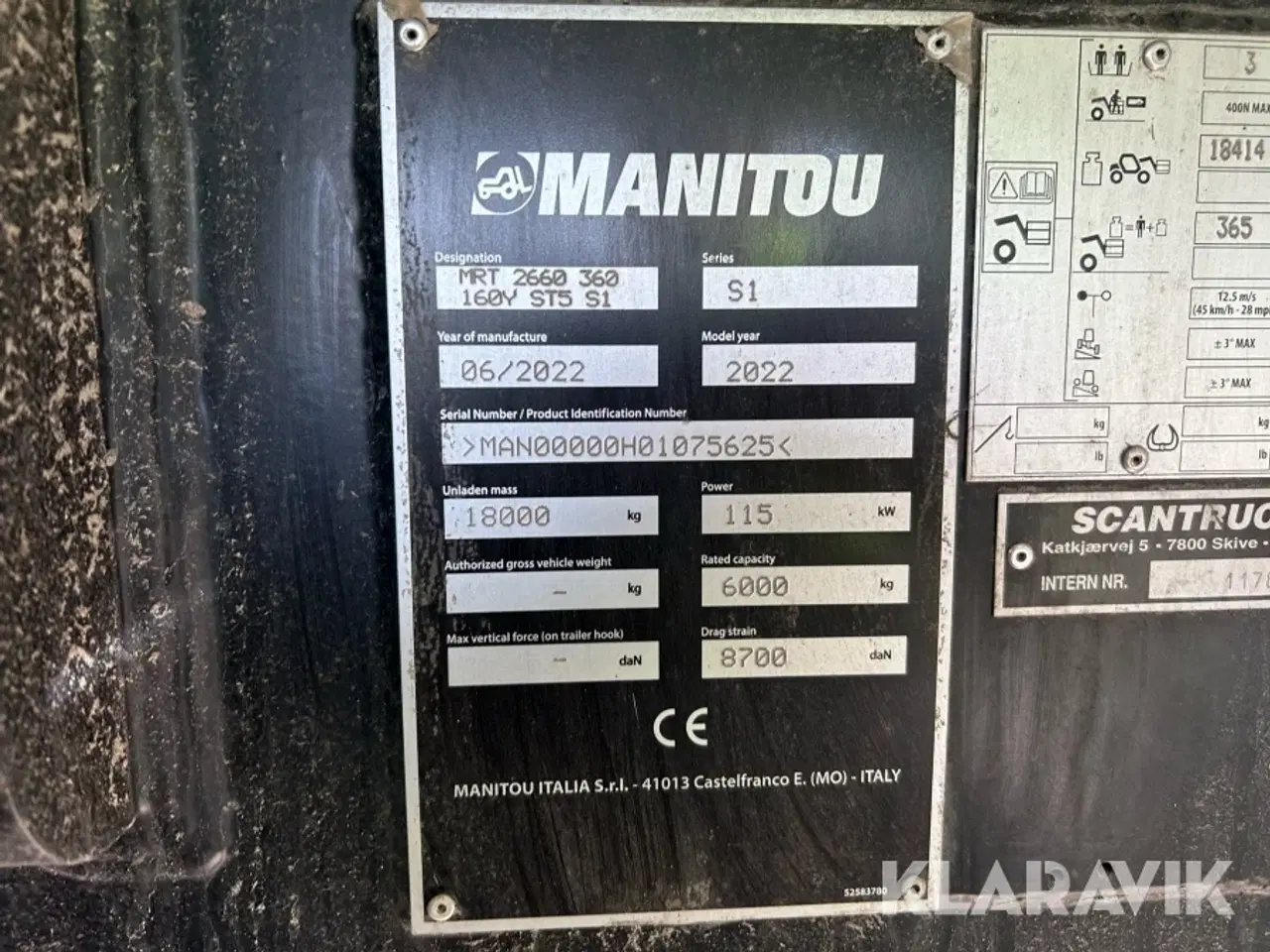 Billede 6 - Teleskoplæsser Manitou MRT 2660 Vision