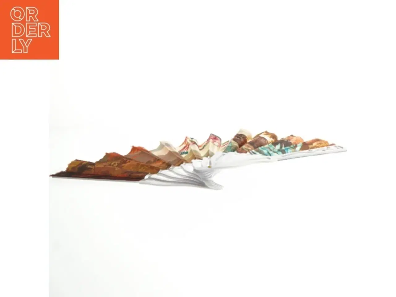 Billede 2 - Dekorativ vifte (str. 23 cm)