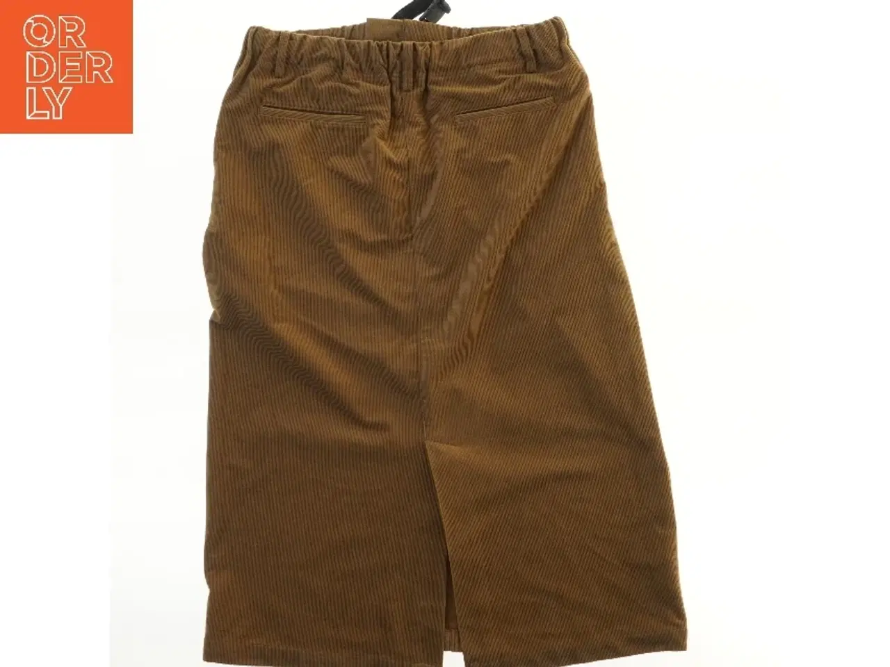 Billede 2 - Brun nederdel med elastik (str. 14-18 år cm)