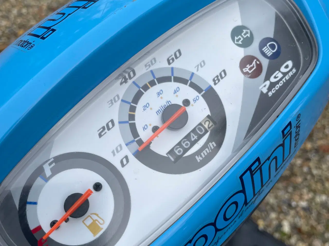 Billede 7 - Flot PGO HOT 50 med plader og papier