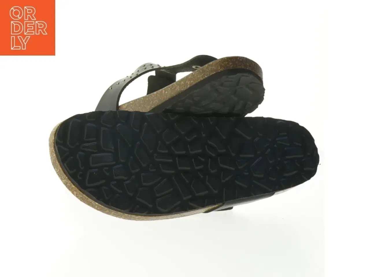Billede 4 - Sorte sandaler med korksål fra Copenhagen Shoes (str. 42 )