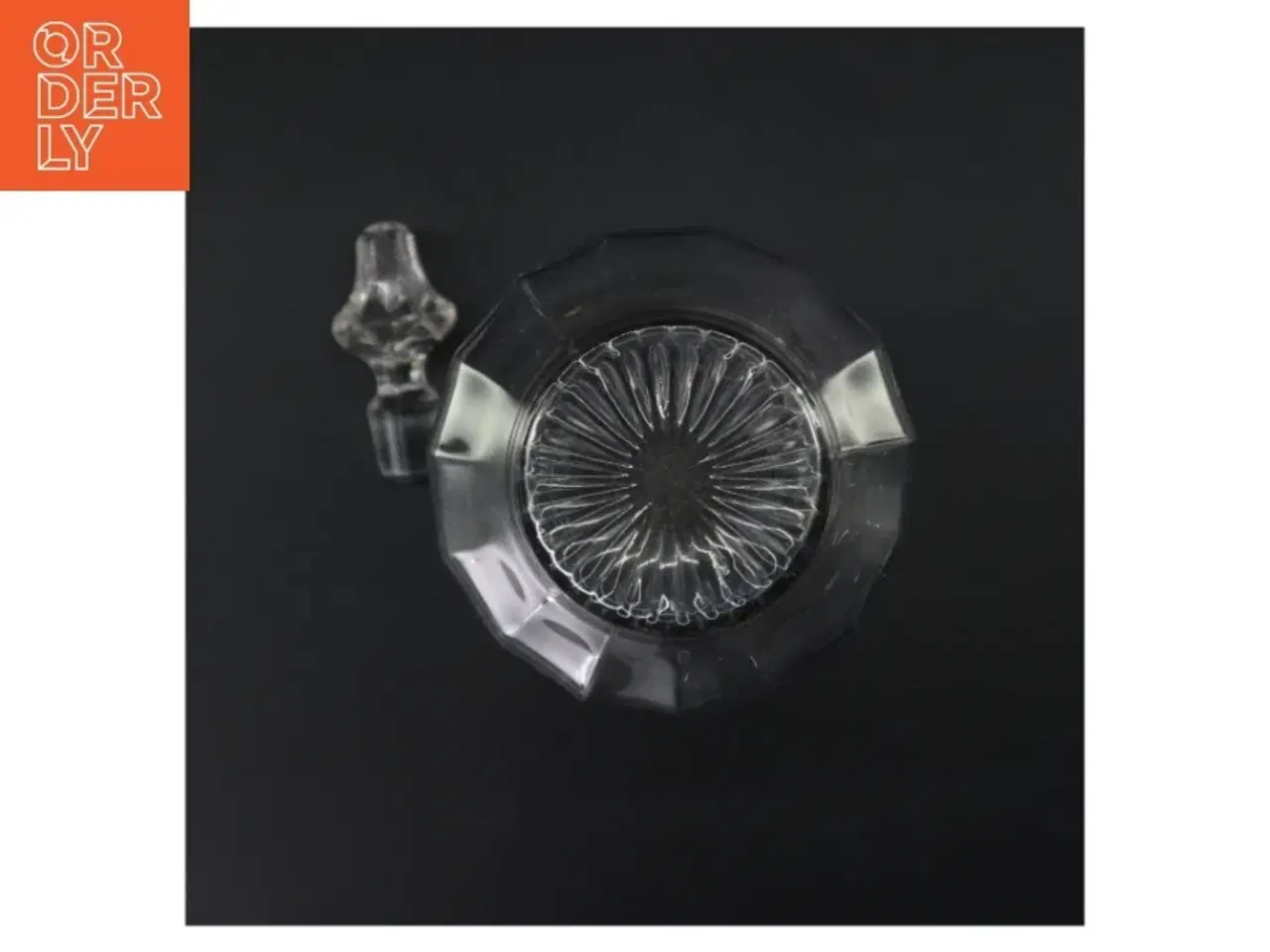 Billede 3 - Glaskarafflel med låg