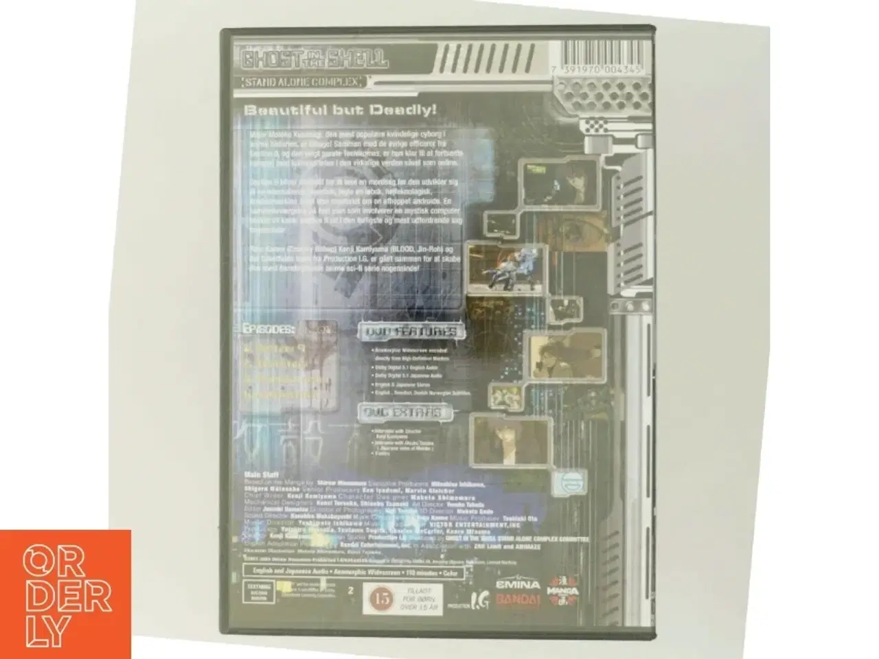 Billede 3 - Ghost in the Shell: Stand Alone Complex med Atsuko Tanaka (DVD)