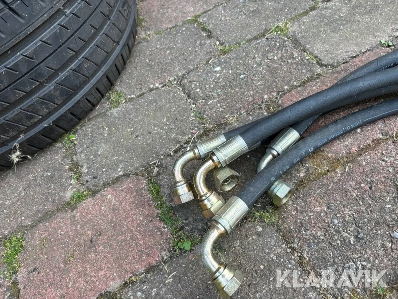 Billede 9 - Hydraulik slanger 5 stk