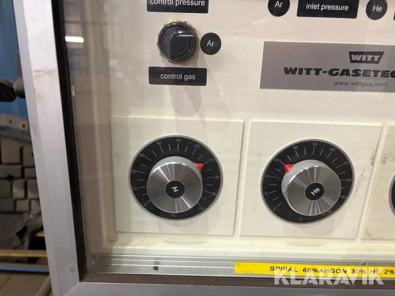 Billede 10 - Gas mixer WITT-GASETECHNIK Blander: argon, HE  og H2