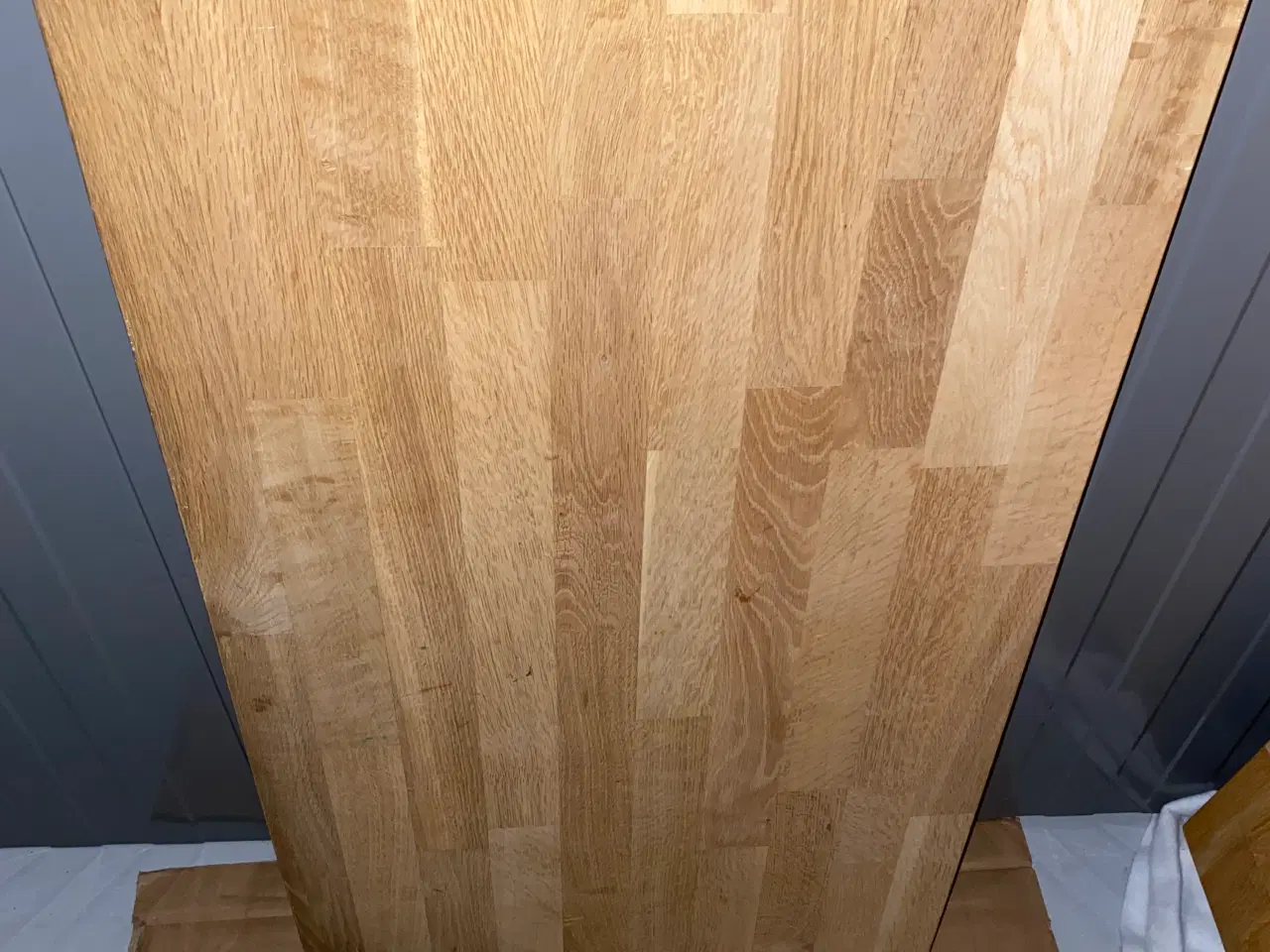 Billede 3 - Spisebord og skænk i massiv egetræ