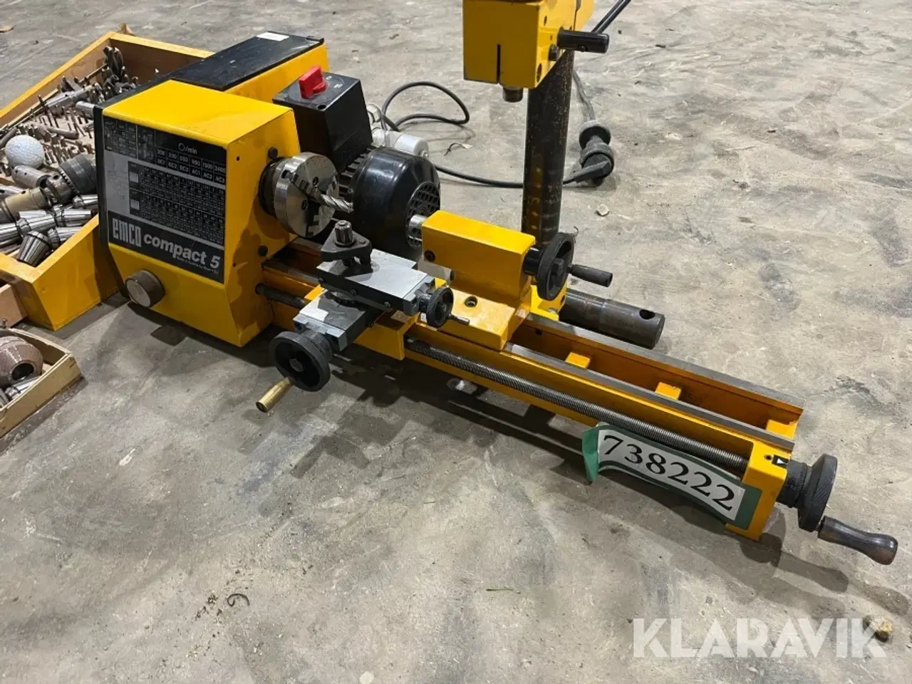 Billede 4 - Drejebænk Emco Compact 5