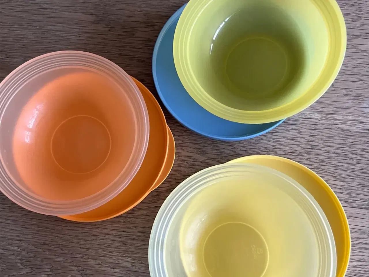 Billede 1 - 3 Avanti Tupperware bøtter, 220 ml.