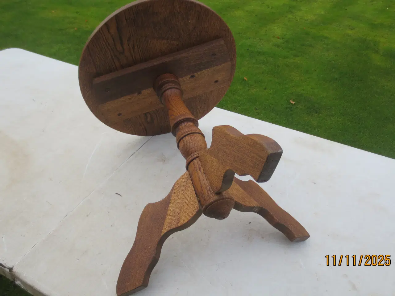 Billede 4 - 1 stk Rund Sidebord / Sofabord