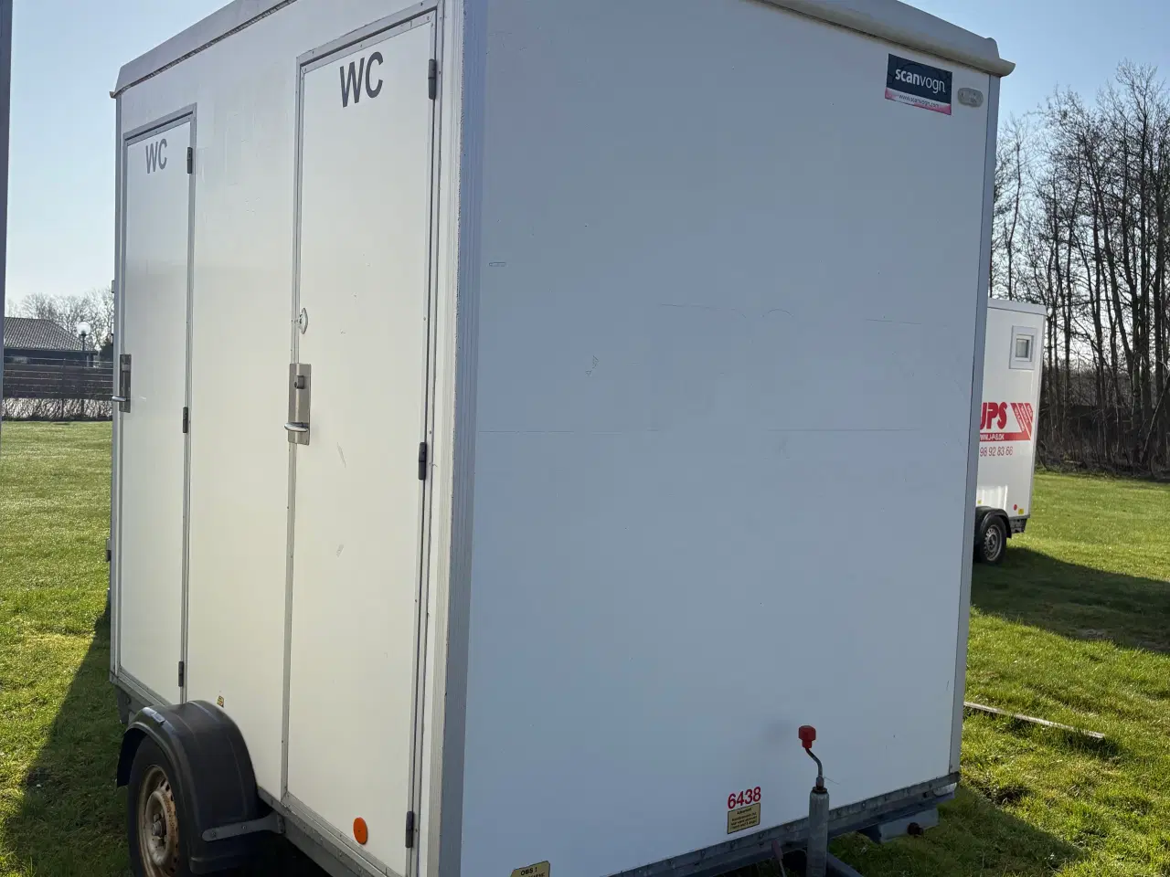 Billede 1 - Toiletvogn dobbelt