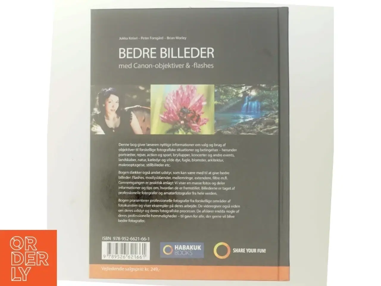 Billede 3 - Bedre billeder med Canon objektiver og -flashes (Bog). fra Habakuk Books