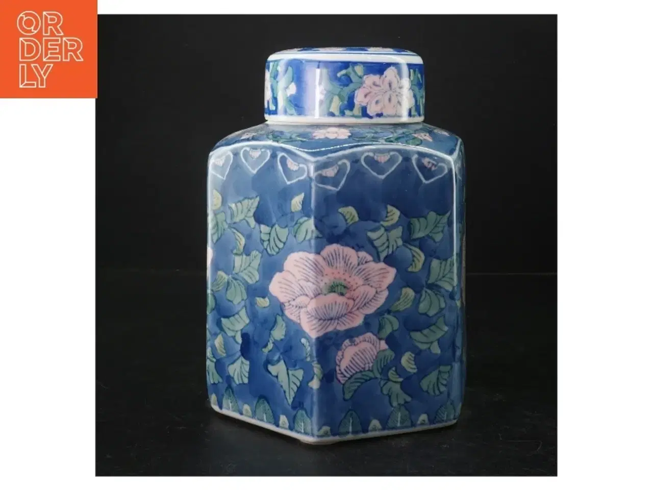 Billede 2 - Kinesisk porcelænsvase (str. H. 22 cm)