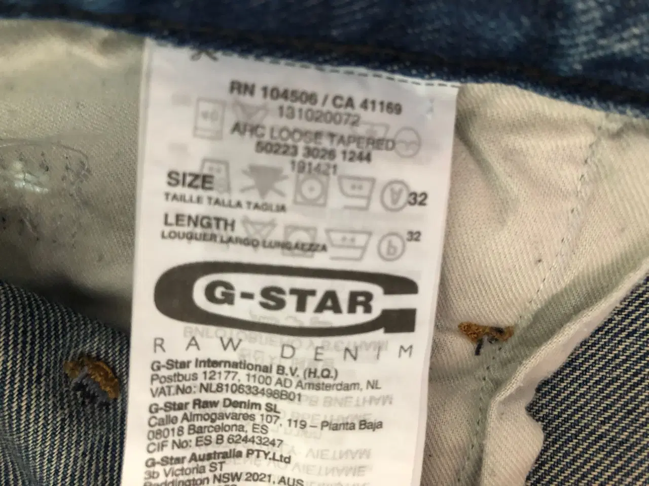 Billede 3 - G-star jeans (aldrig brugt)