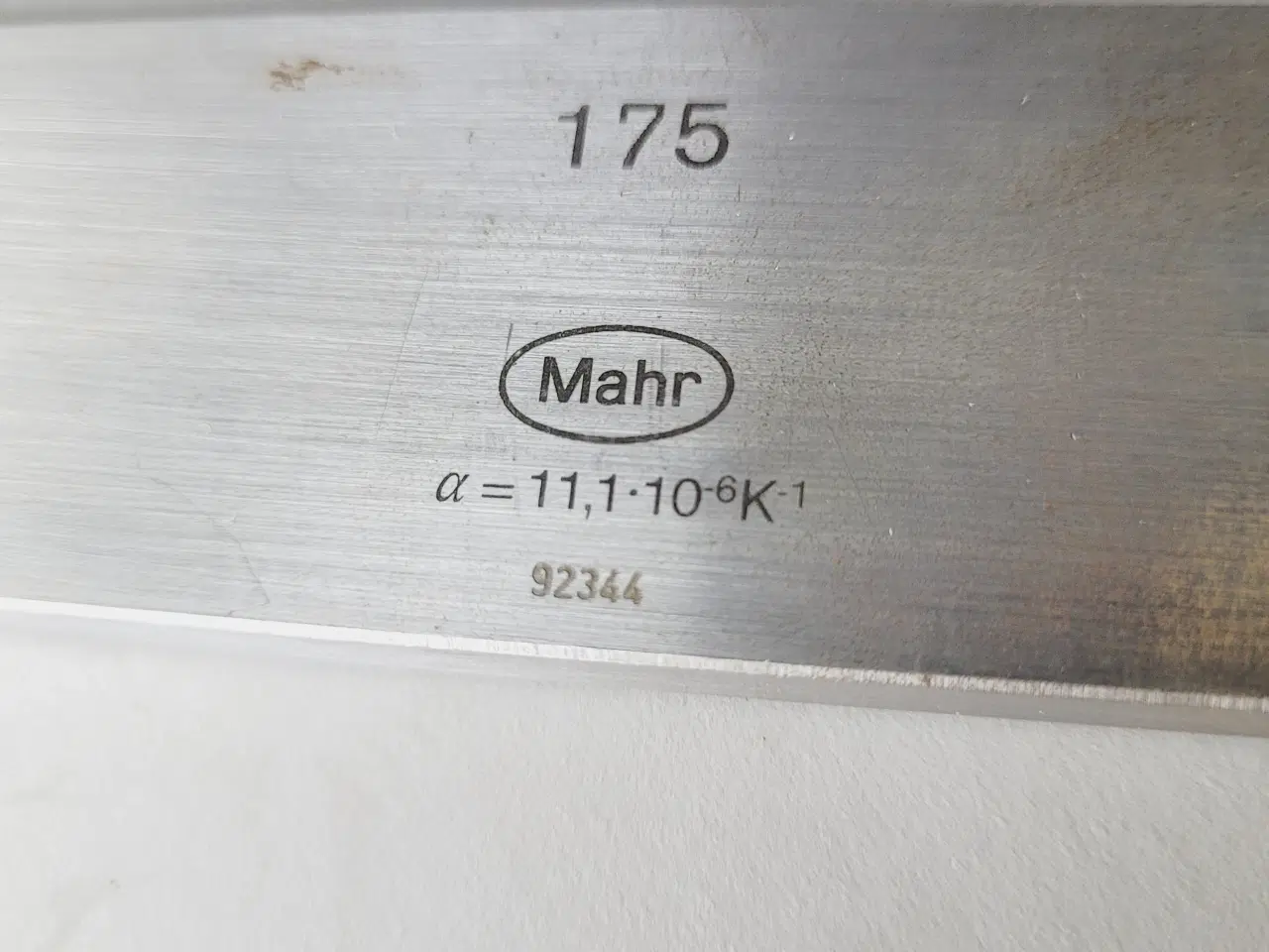 Billede 10 - ⭐️· 🛠️ Mahr Præcisionsmåleblok 175 mm – Sekundær 