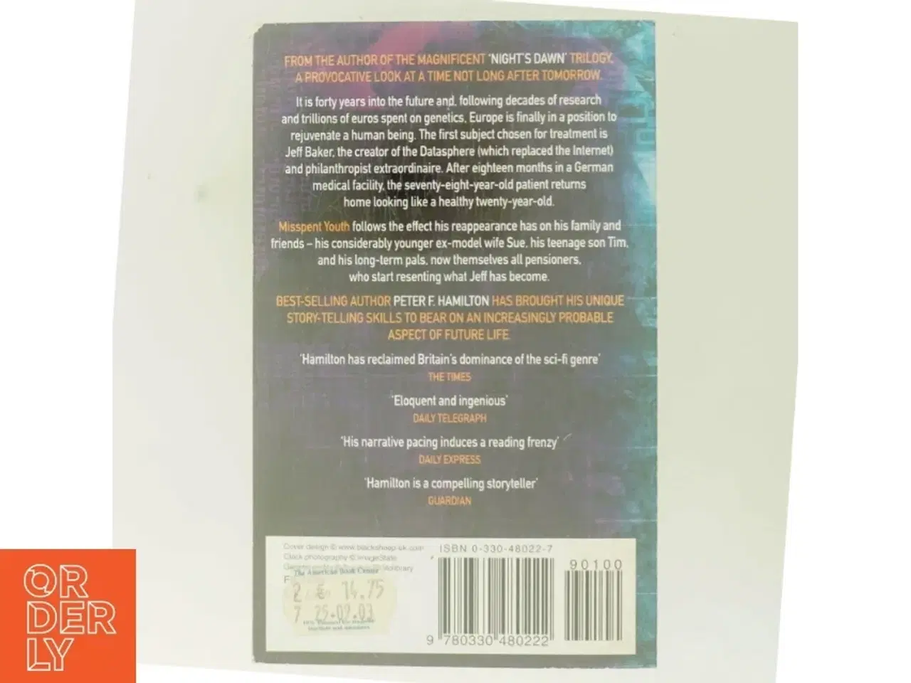 Billede 3 - Misspent youth af Peter F. Hamilton (Bog)