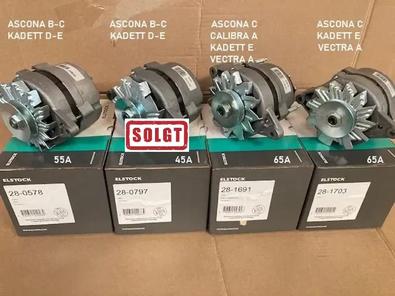 Billede 1 - Generator, Opel Ascona-Kadett mfl.