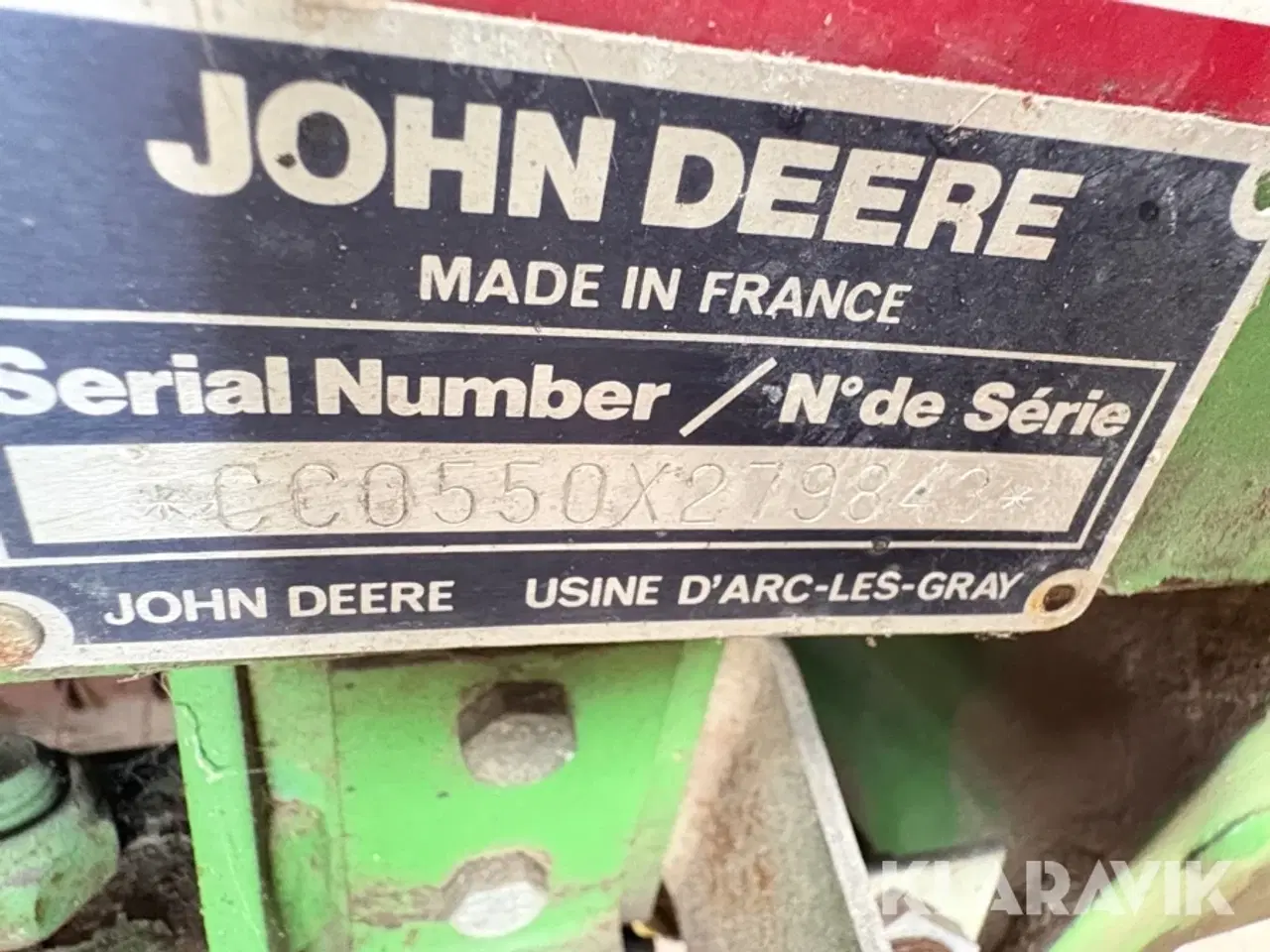 Billede 5 - Rundballepresser John deere 550