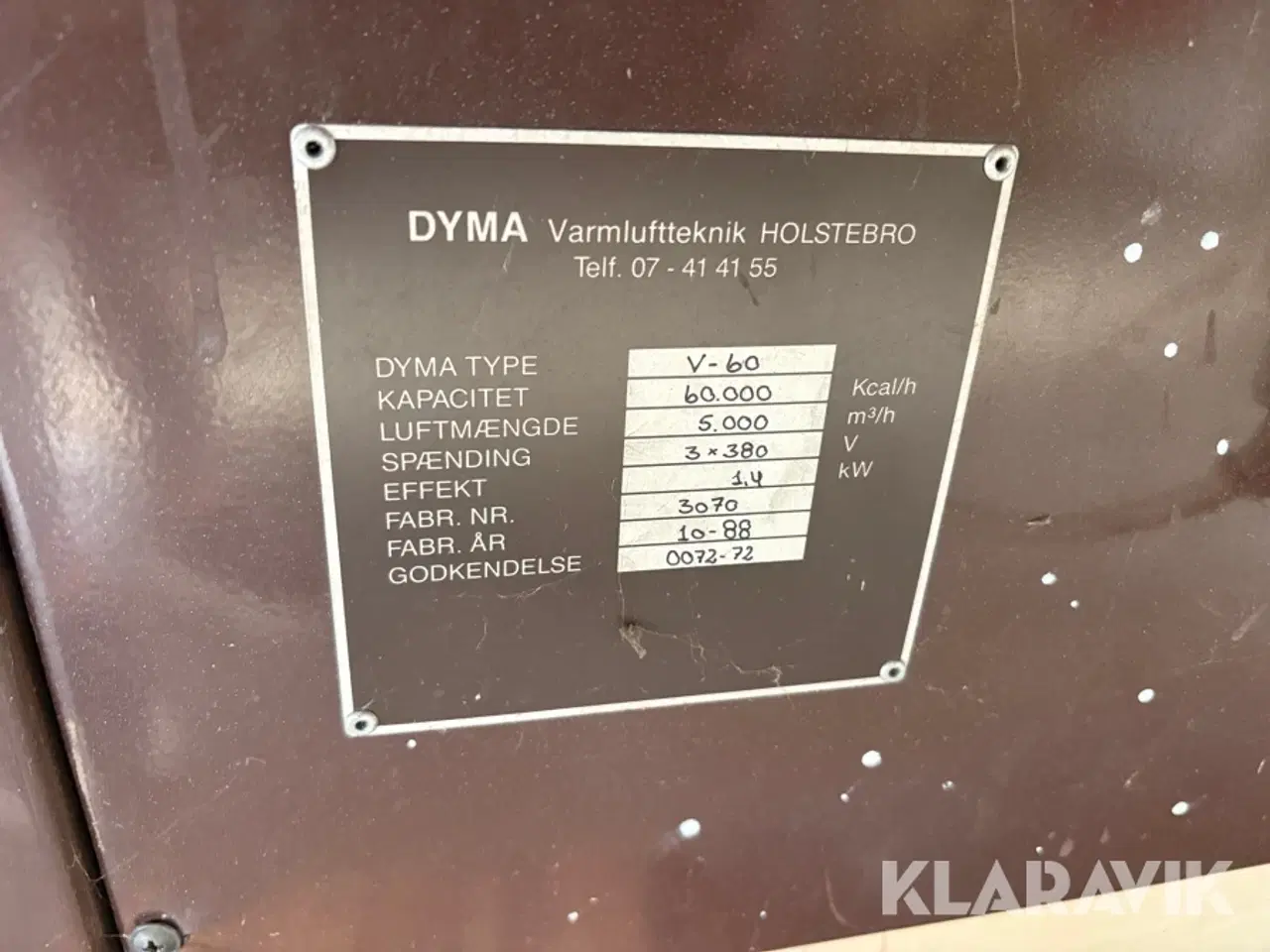 Billede 9 - Kaloriefærer Dyma V-60