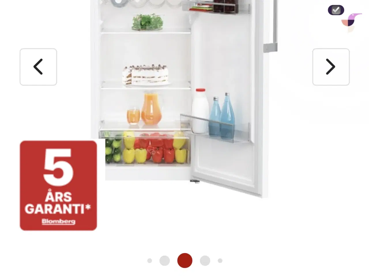 Billede 8 - Næsten nyt Blomberg køleskab med kvittering