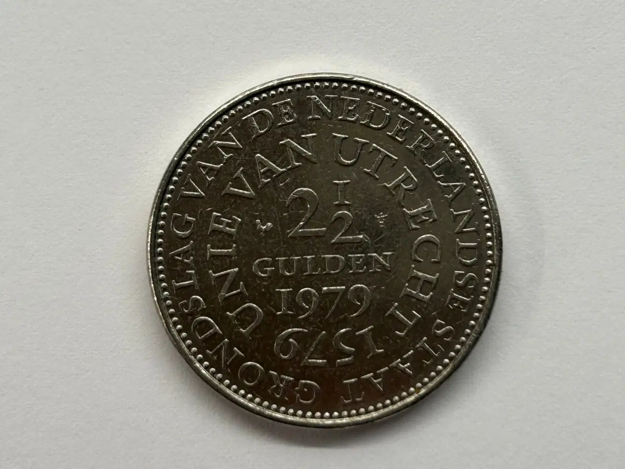 Billede 1 - 2 1/2 Gulden Netherlands 1979
