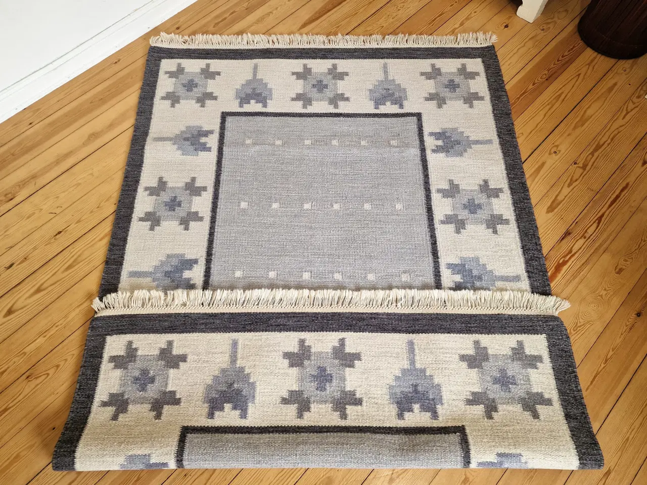 Billede 9 - Porto håndvævet indisk kelim, designet af C. Olese