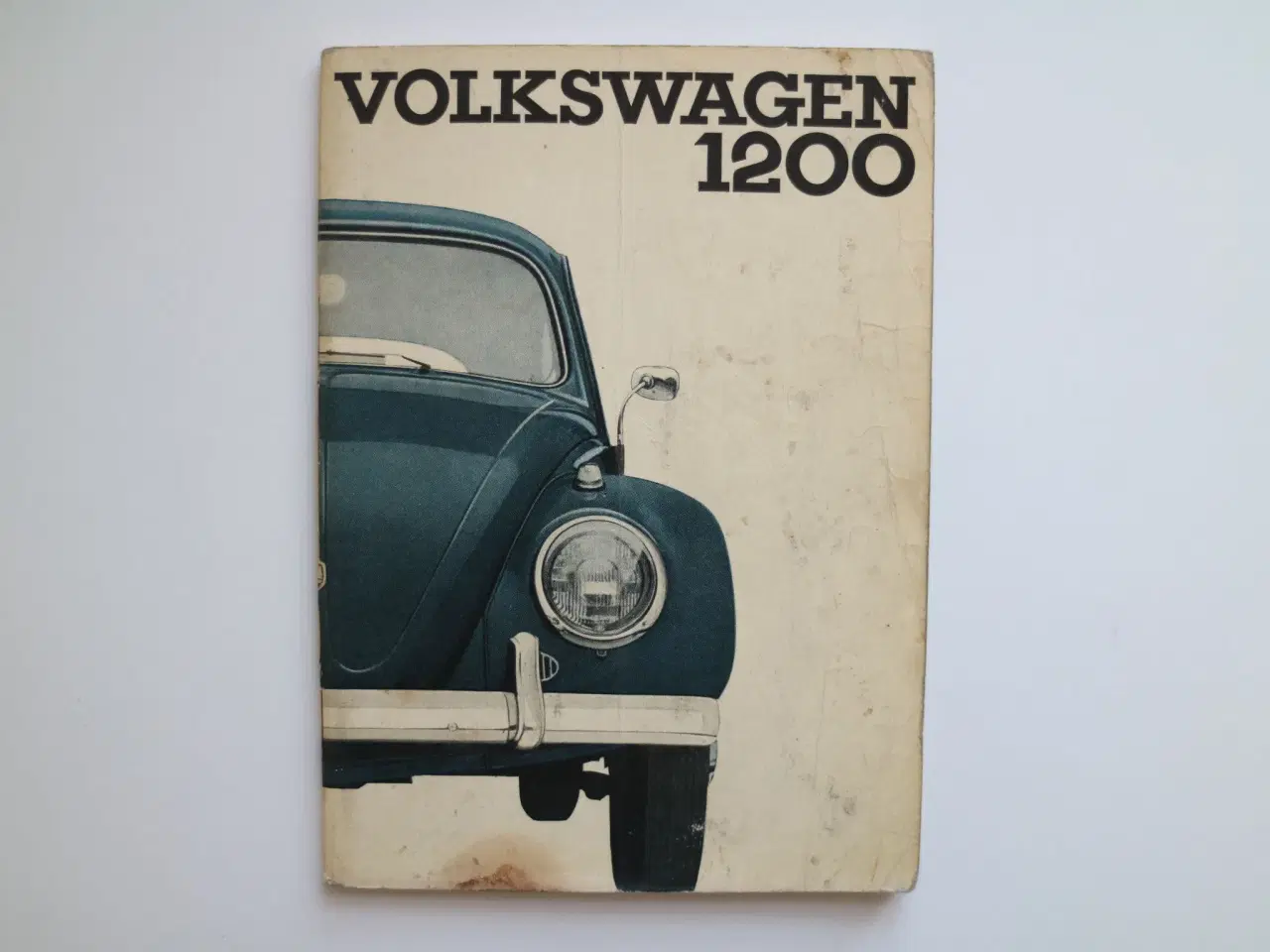 Billede 1 - Instruktionsbog - VW 1200 - sedan & Cabriolet 1963