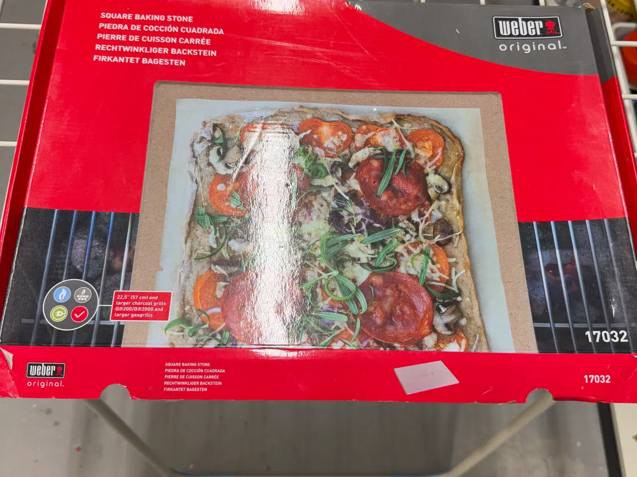 Billede 1 - Weber pizzasten