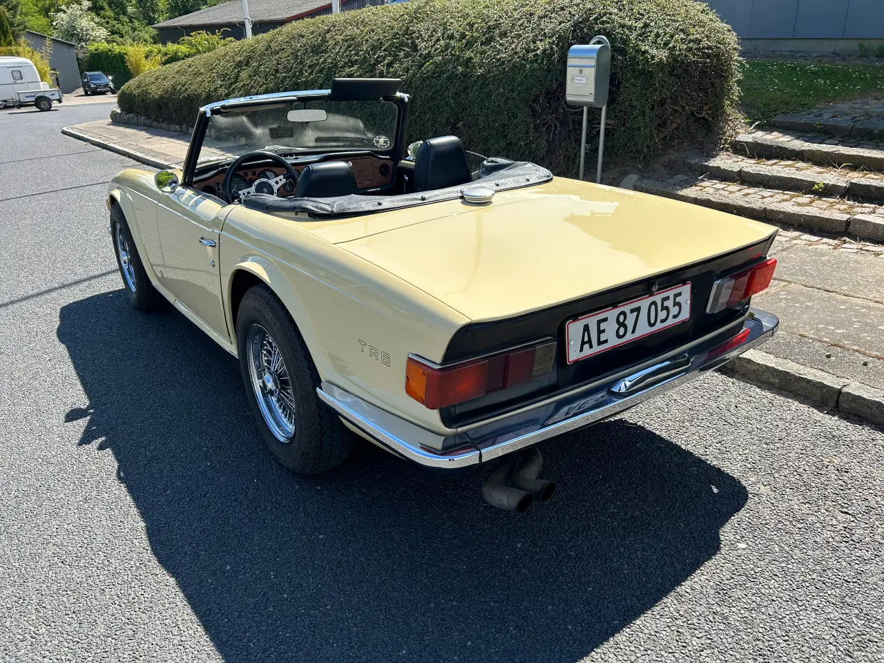 Billede 5 - Triumph TR 6 årg 1969 i flot stand