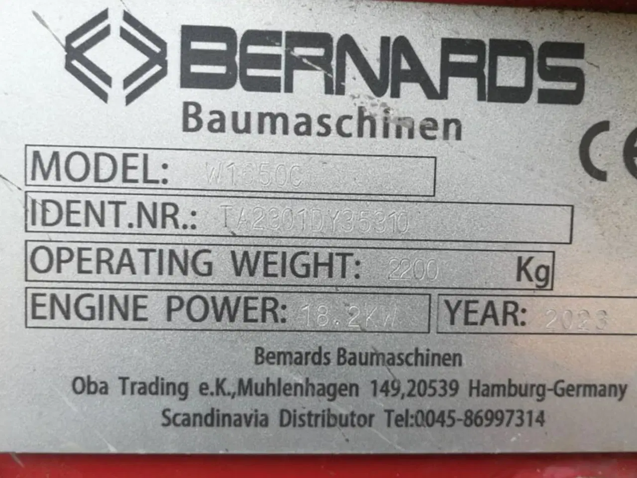 Billede 3 - Bernards W1650C