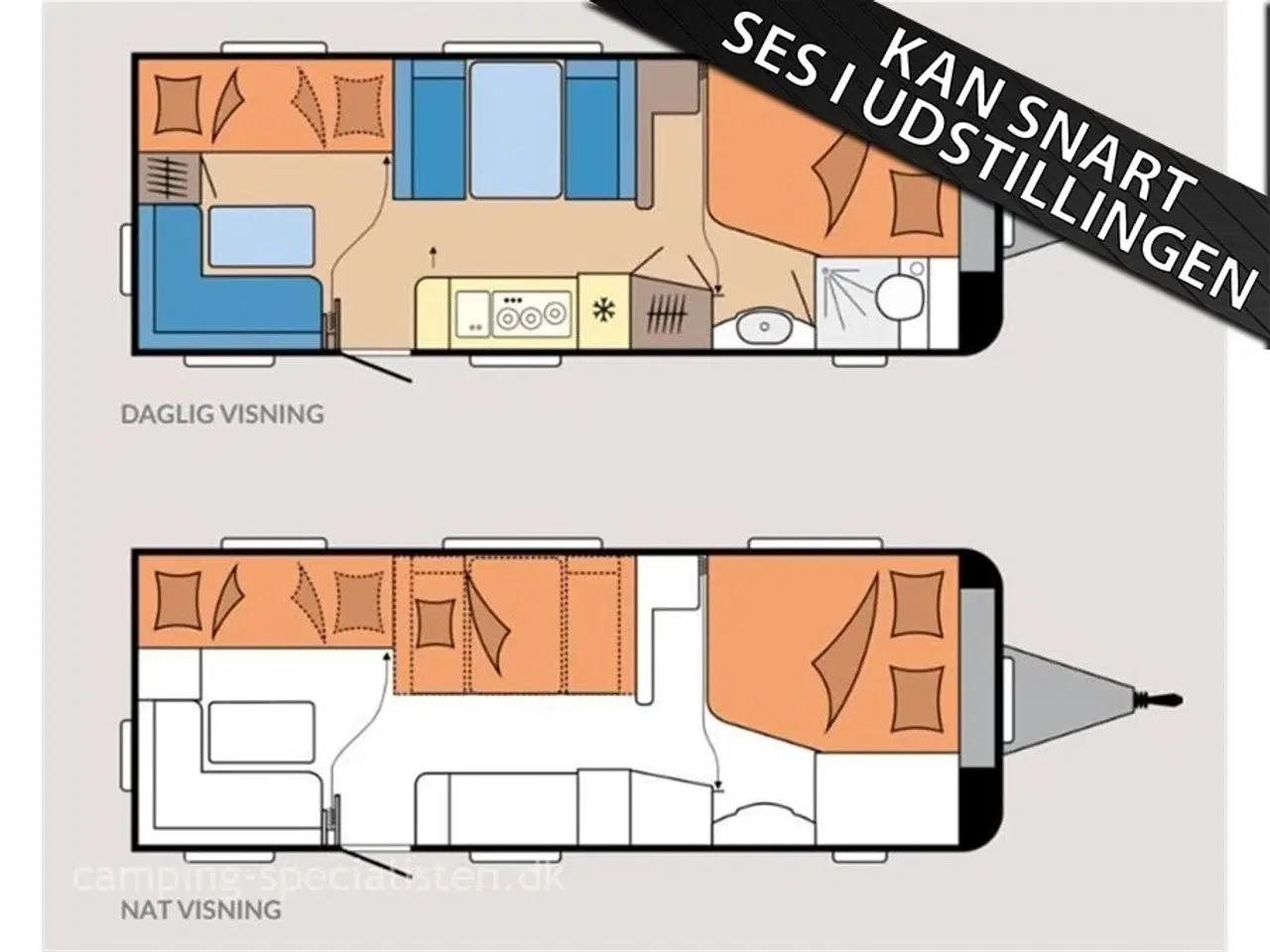 Billede 1 - 2019 - Hobby De Luxe 650 KMFe   Hobby De Luxe 650 KMFe 2019 - Se den snart hos Camping-Specialisten.dk