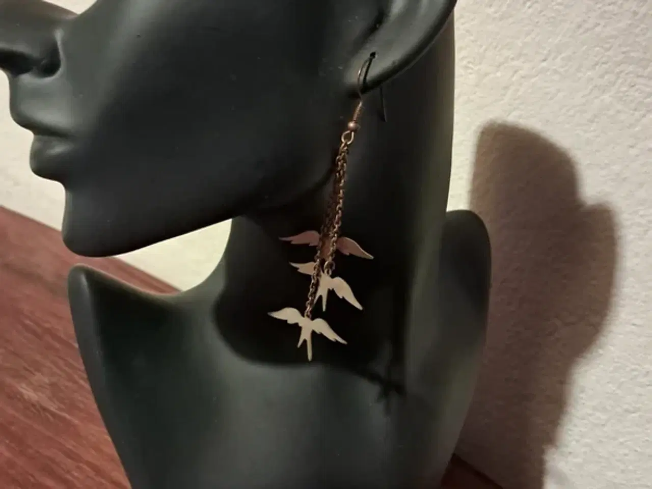 Billede 1 - Øreringe med fugle