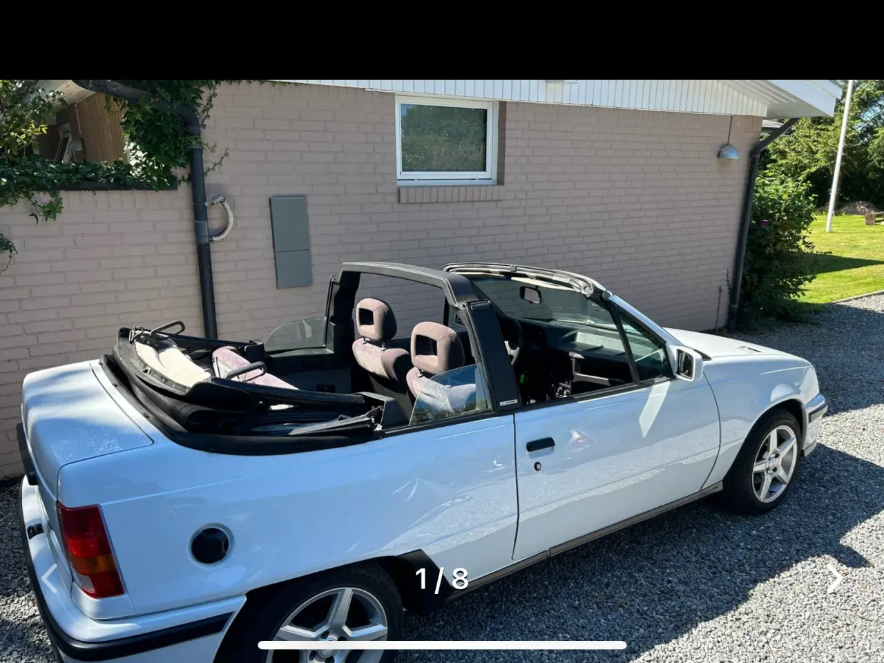 Billede 1 - Unik Opel Kadett gsi cabriolet veteranbil