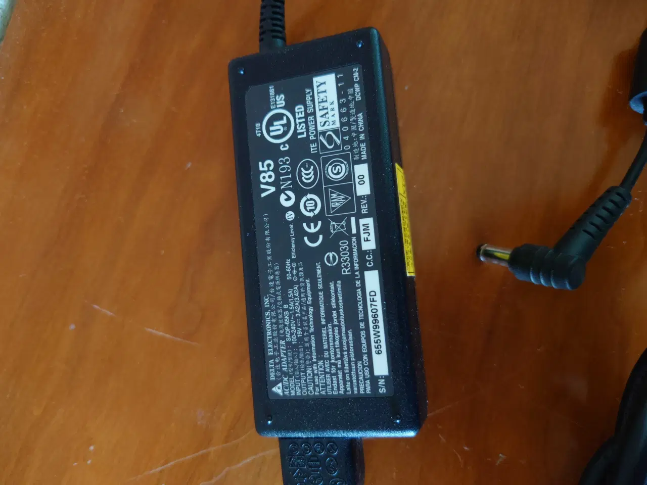 Billede 2 - Strømforsyning AC Adapter 18-20V - 75W m kabel