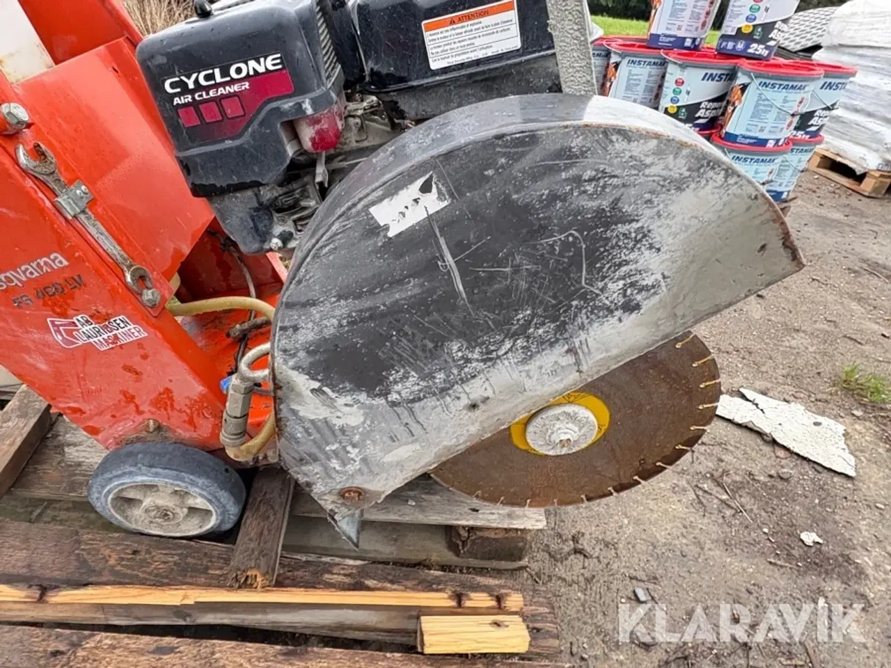 Billede 12 - Asfaltskære Husqvarna FS 400 LV