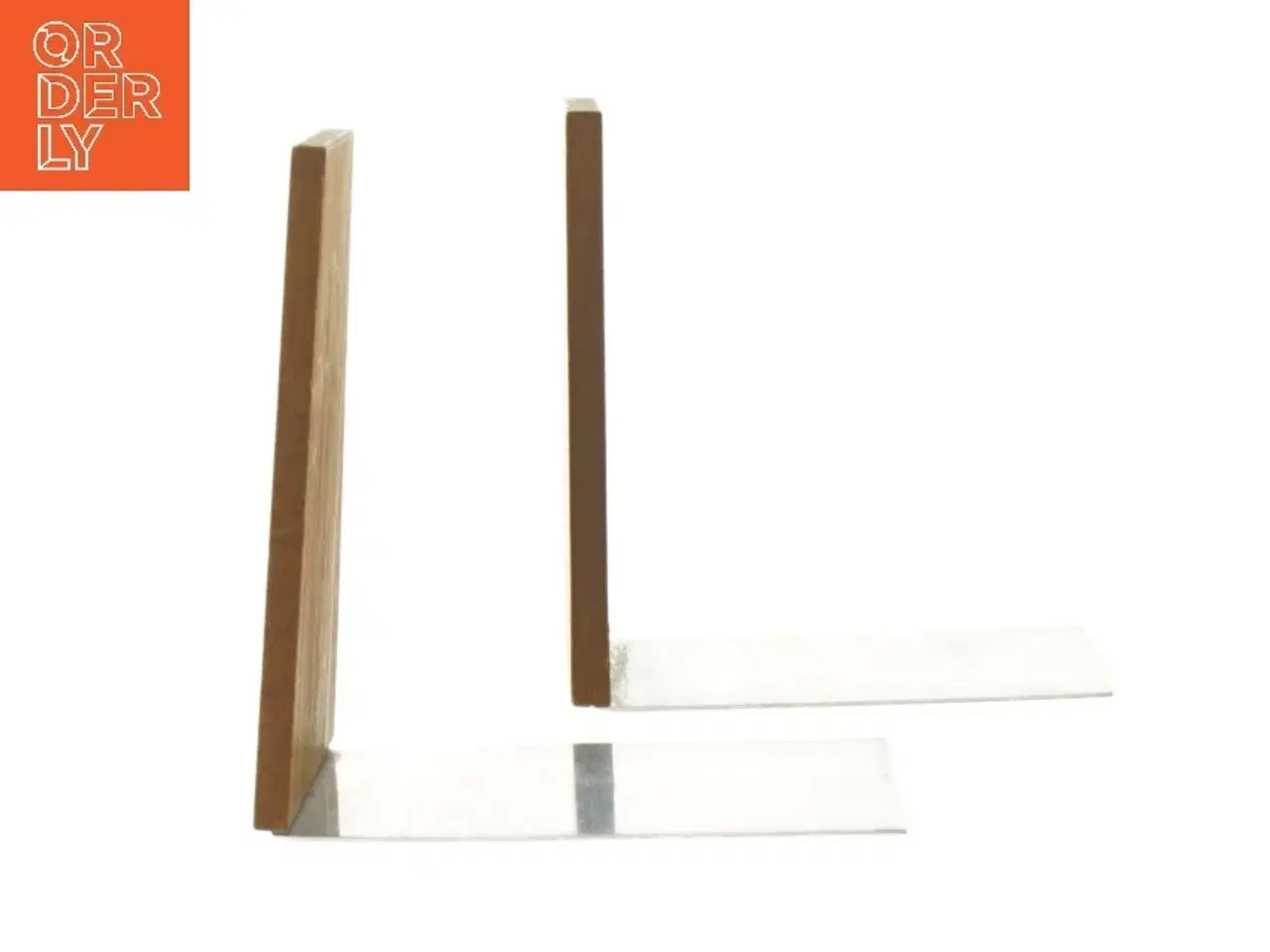 Billede 2 - Teak Træ bogstøtter (str. 10x11x8 cm)