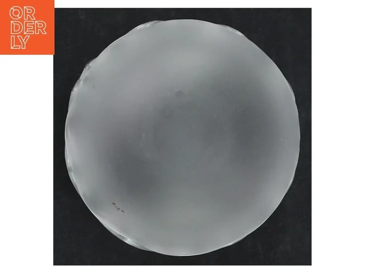 Billede 4 - Glas bonbonniere fra Holmegaard (str. Ø. 8 cm)