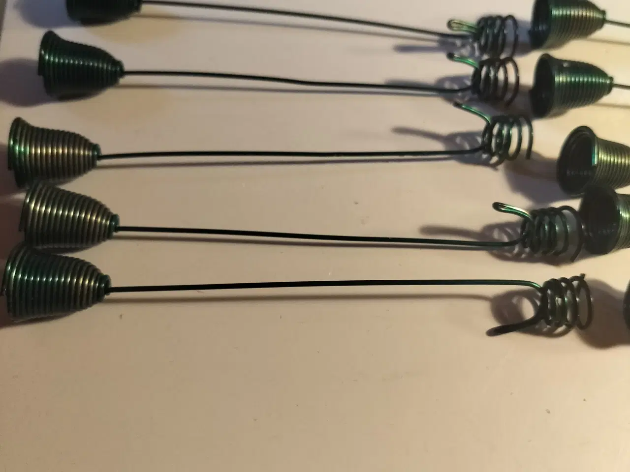 Billede 5 - julepynt gammelt Julelys holdere pæne grønne