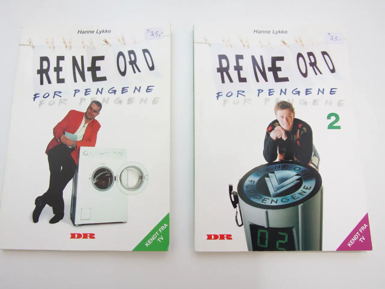 Billede 1 - Hanne Lykke - Rene Ord For Pengene bind 1 og 2